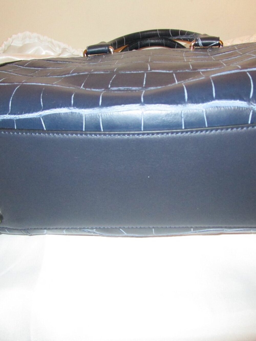 Coach Denim Croco Swagger - Picture 6 of 13